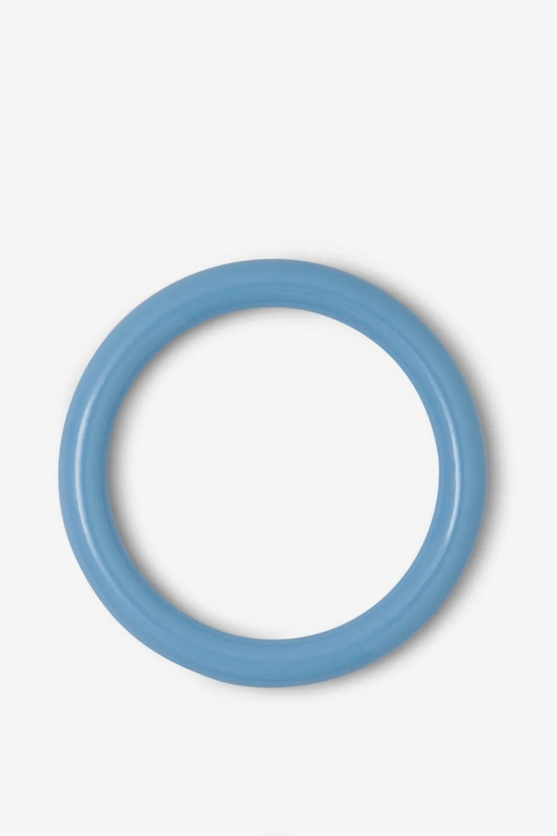 ENAMEL RING "LULU" LIGHT BLUE