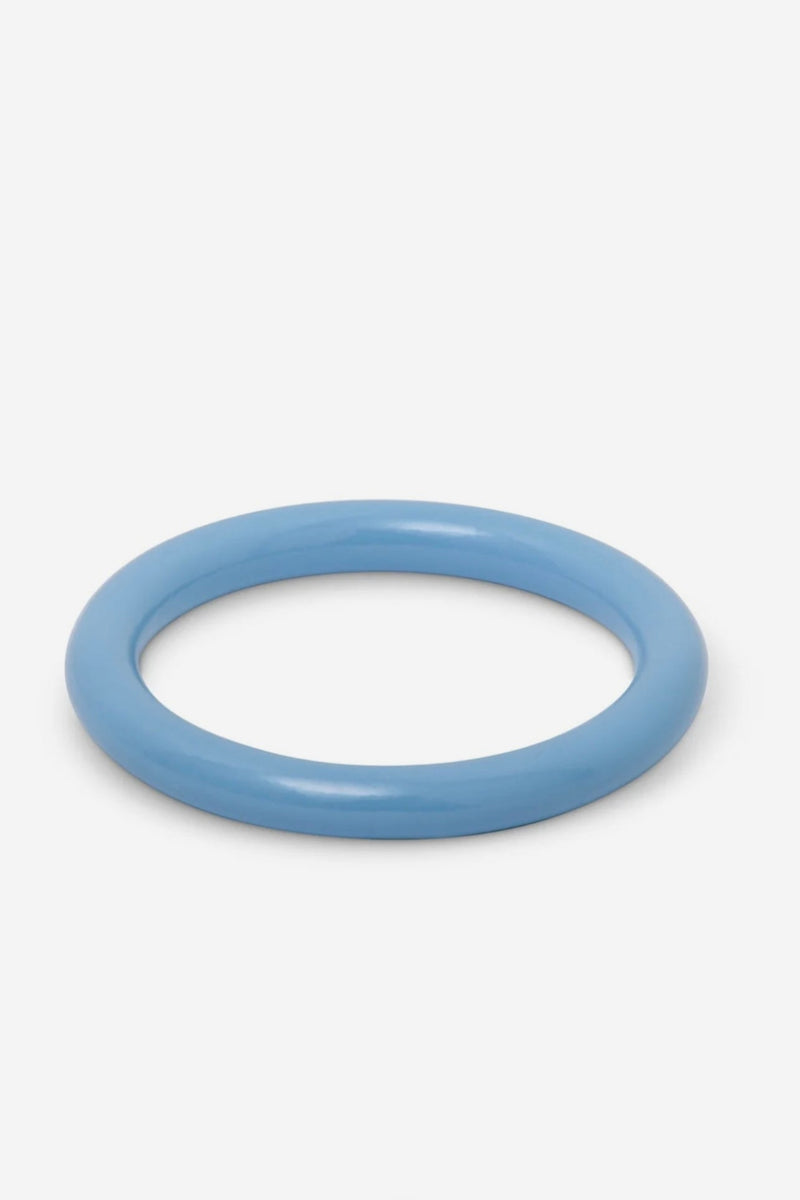 ENAMEL RING "LULU" LIGHT BLUE