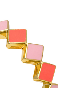 ENAMEL RING "CONFETTI" PINK