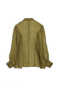 OVERSIZED BLOUSE "ELPIS" KHAKI