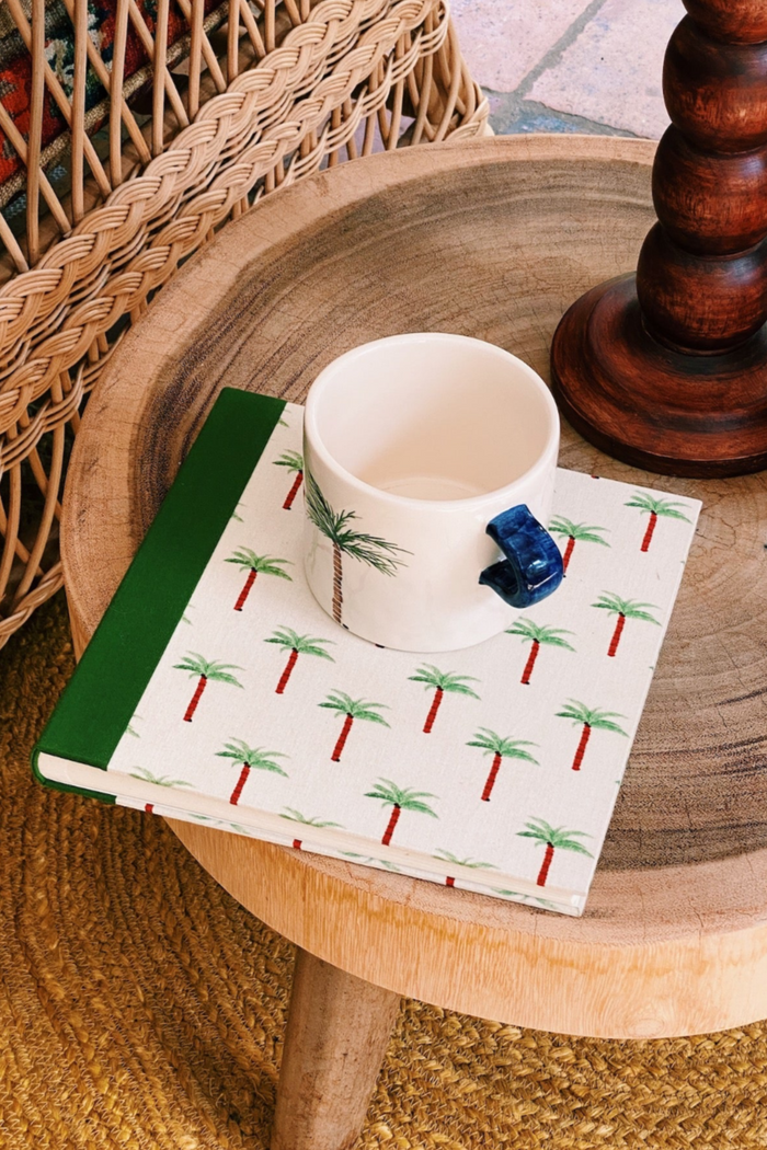 MUG "PALM TREE" ECRU