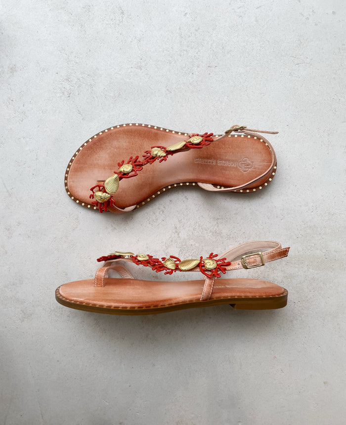 SANDALS "KORALLI" NATURAL