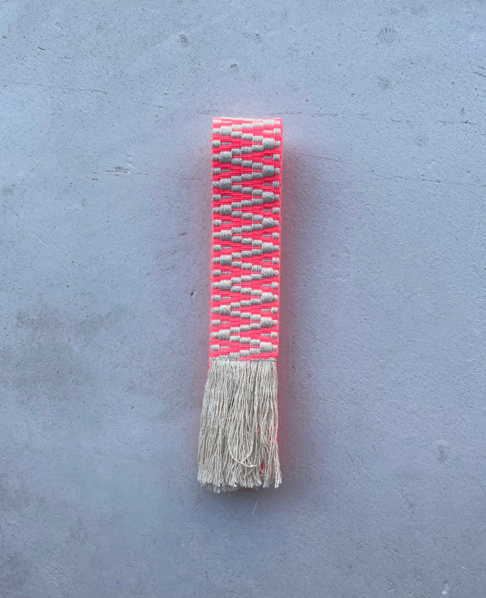 WOVEN BELT "ZIGZAG NEON"