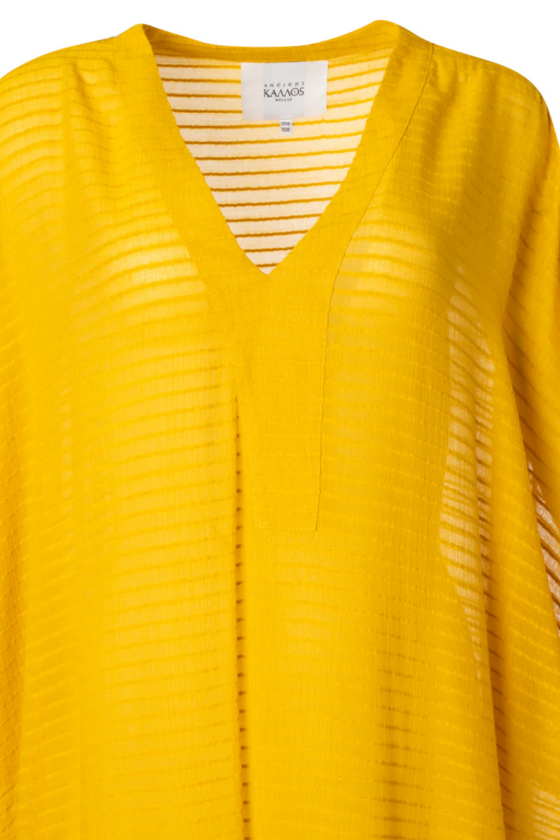 MIDI KAFTAN "HYDRA" YELLOW