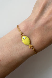 ENAMELED BRACELET "SEA BREAM"