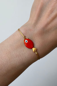 ENAMELED BRACELET "SEA BREAM"