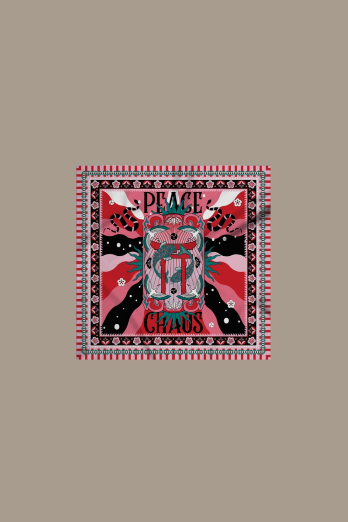 SCARF "GENESIS" RED