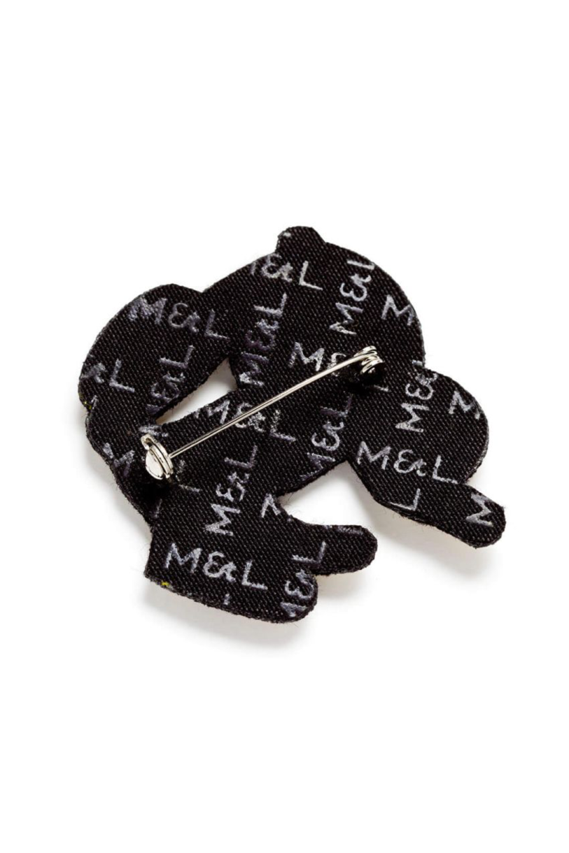 BROOCH "LEOPARD“