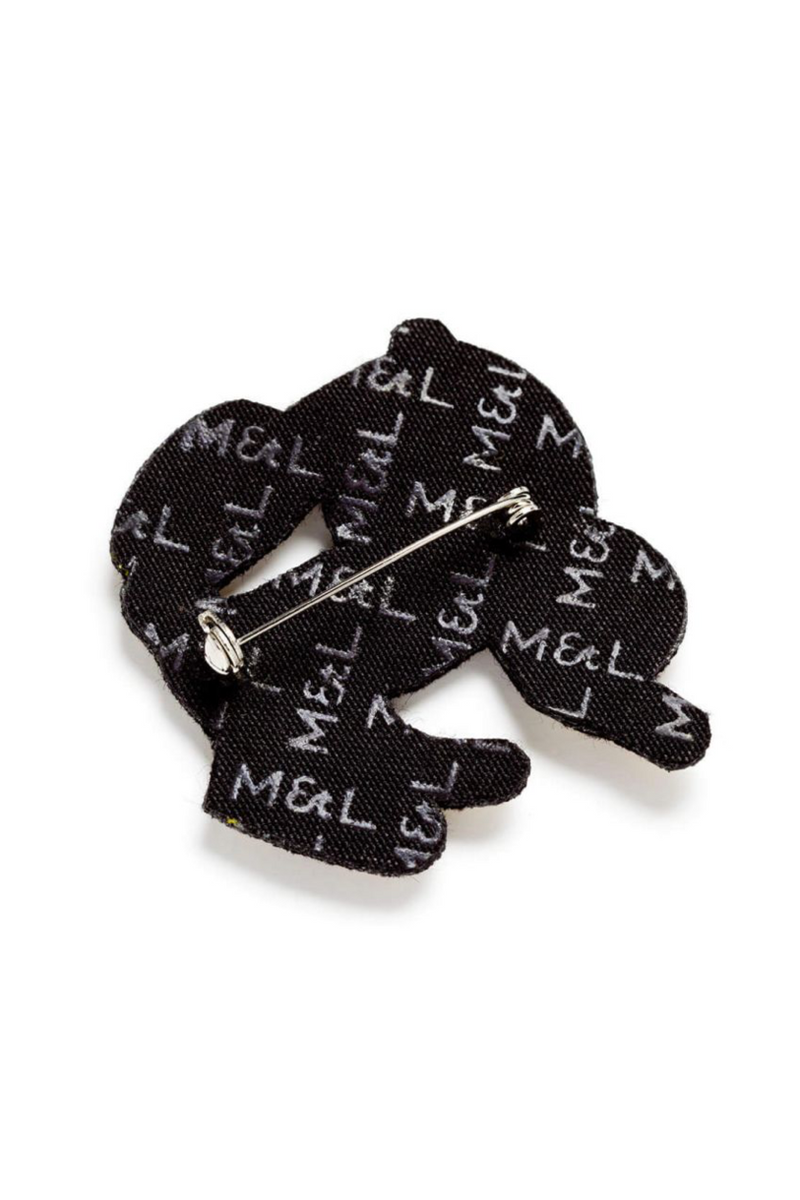 BROOCH "LEOPARD“