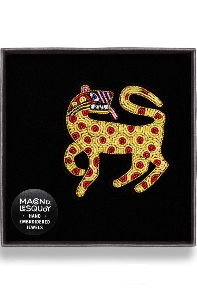 BROOCH "LEOPARD“