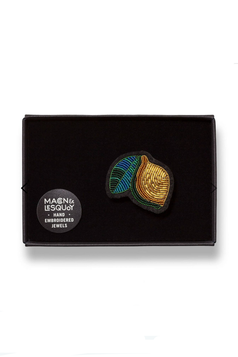 BROOCH "LEMON"