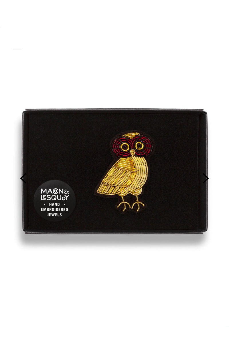 BROOCH "OWL"