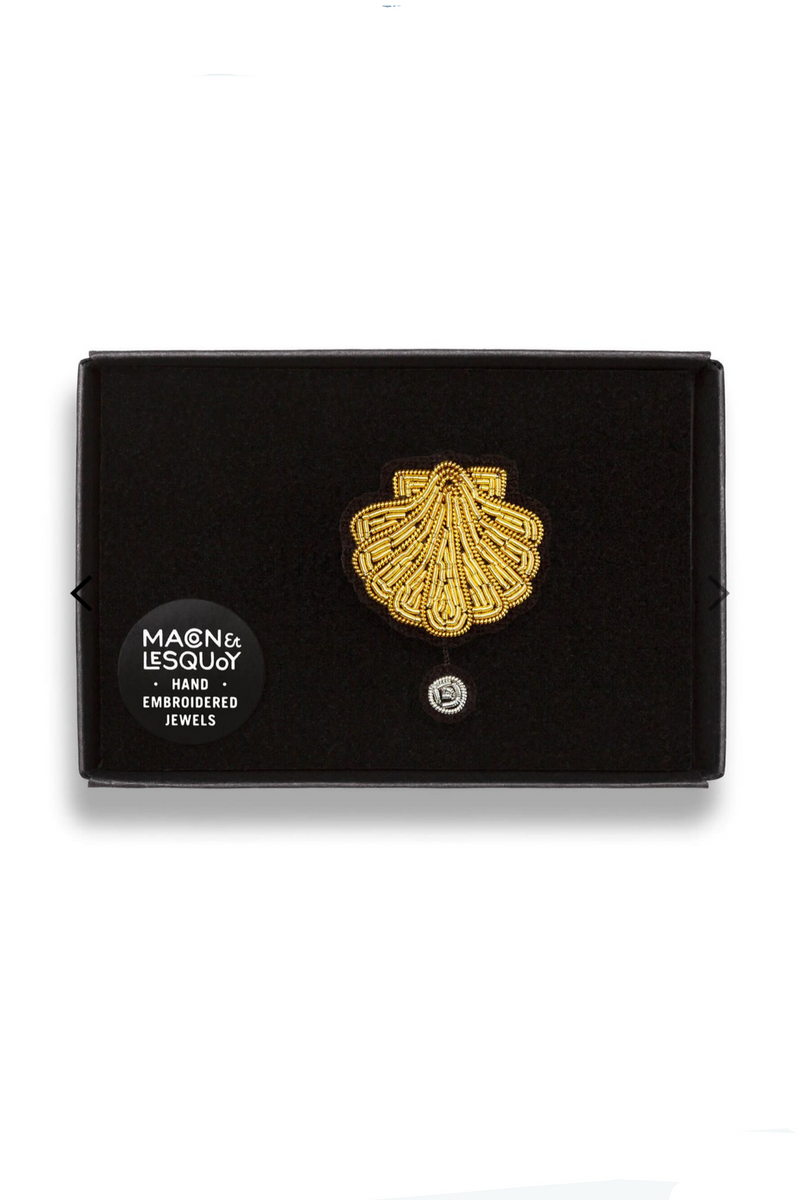BROOCH "SCALLOP"