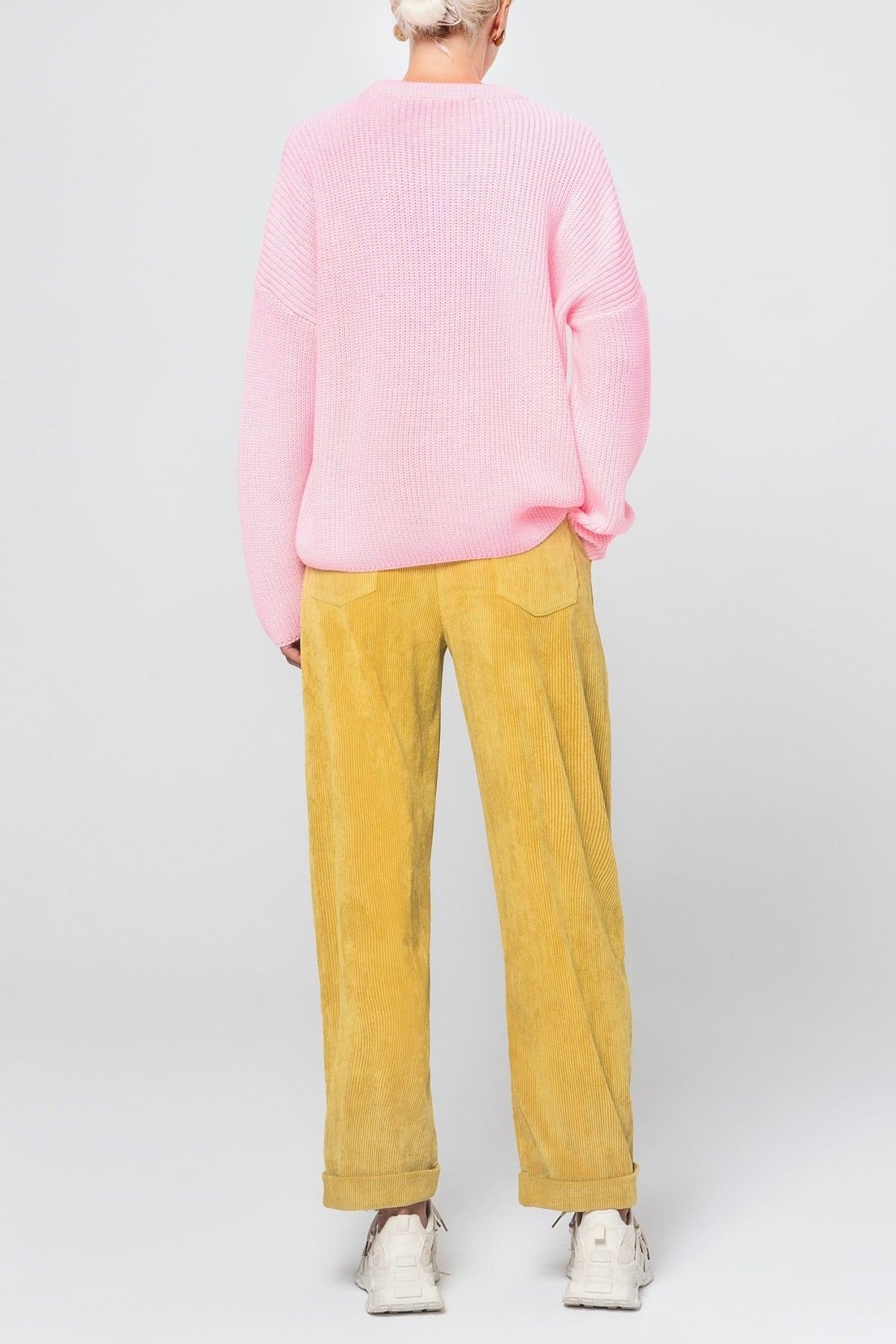 OVERSIZED PULLOVER  "SALMA" LIGHT PINK