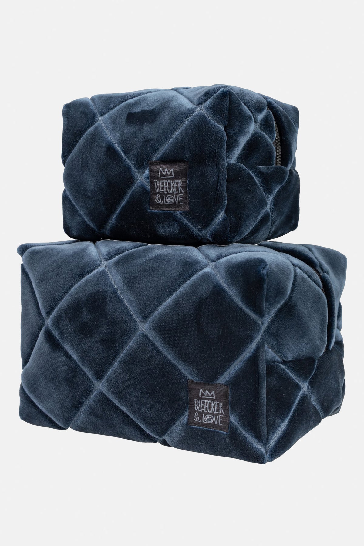 COSMETIC POUCH "INK" BLUE