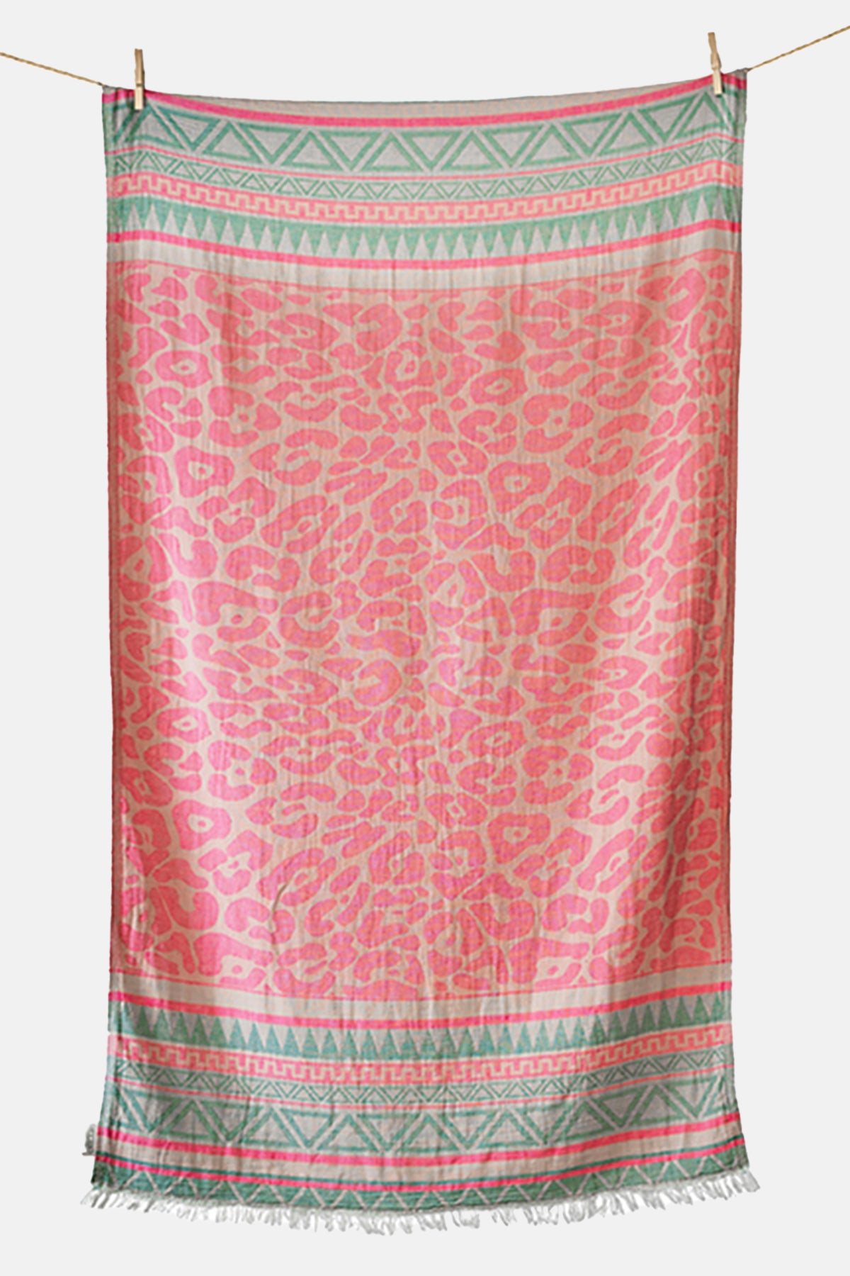 WOVEN BEACH TOWEL "KEROS"