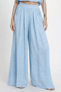 PALAZZO PANTS "MALIA" CIEL
