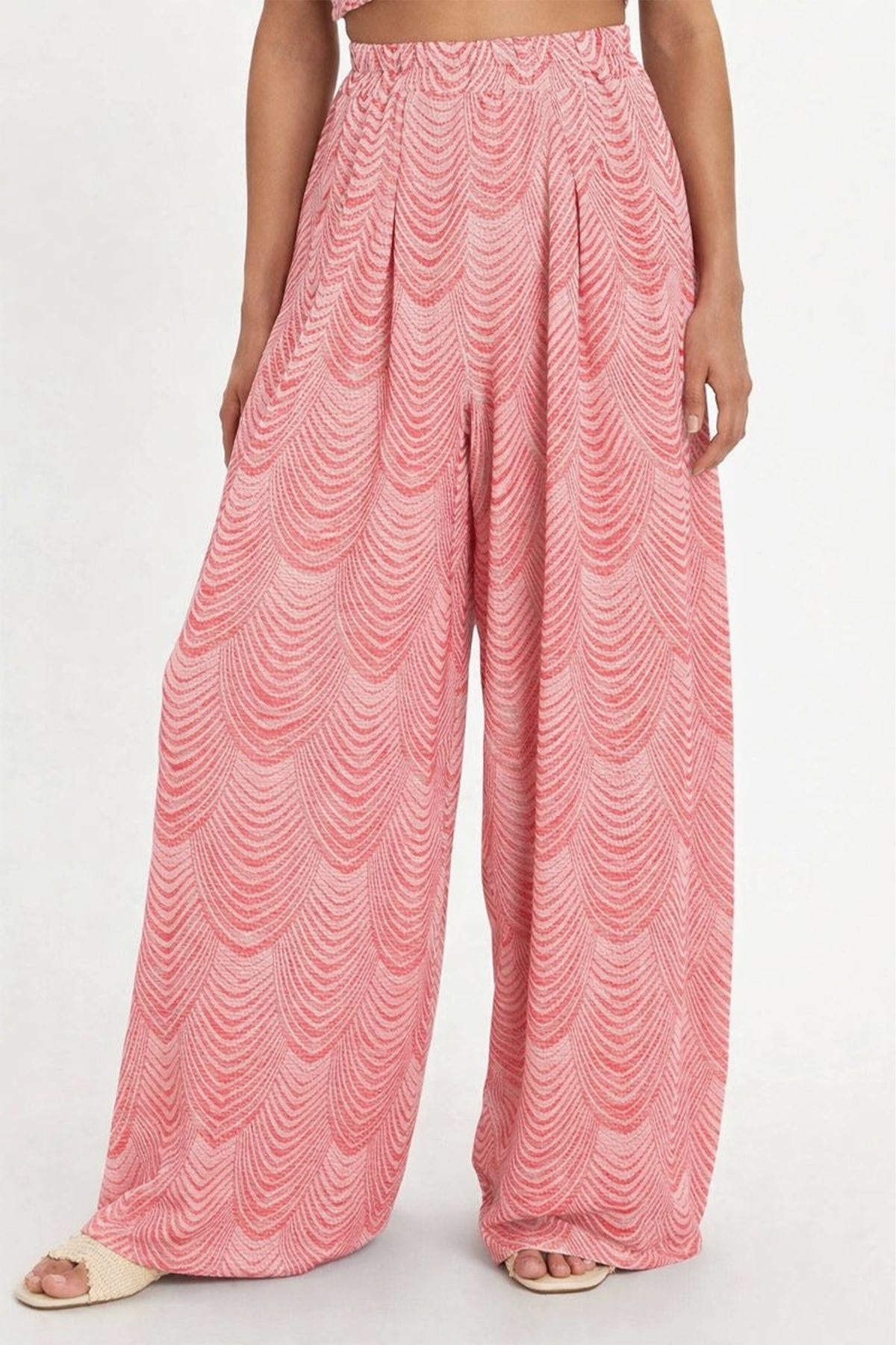 PALAZZO PANTS "MERMAID" PINK