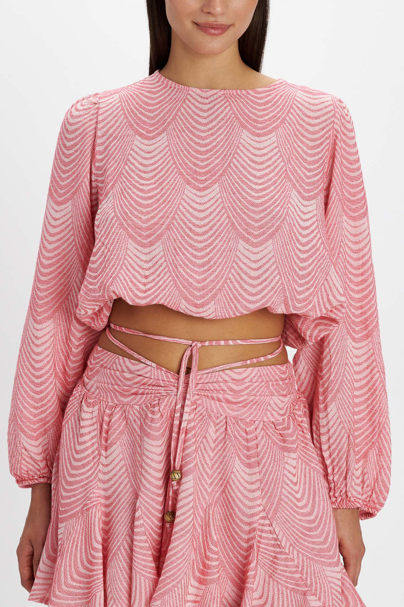 LONGSLEEVE TOP "MERMAID" PINK