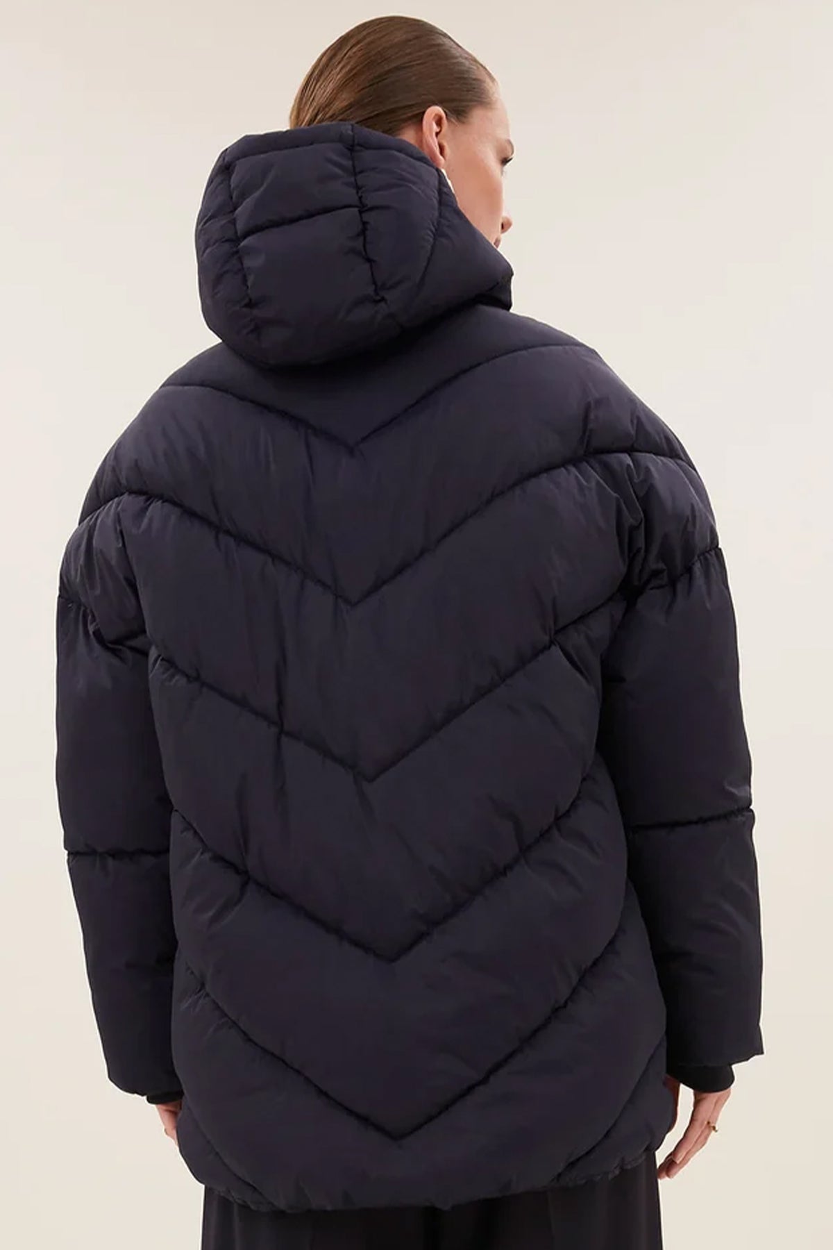 ULTRA OVERSIZED PUFFER JACKET MIDNIGHT