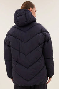 ULTRA OVERSIZED PUFFER JACKET MIDNIGHT