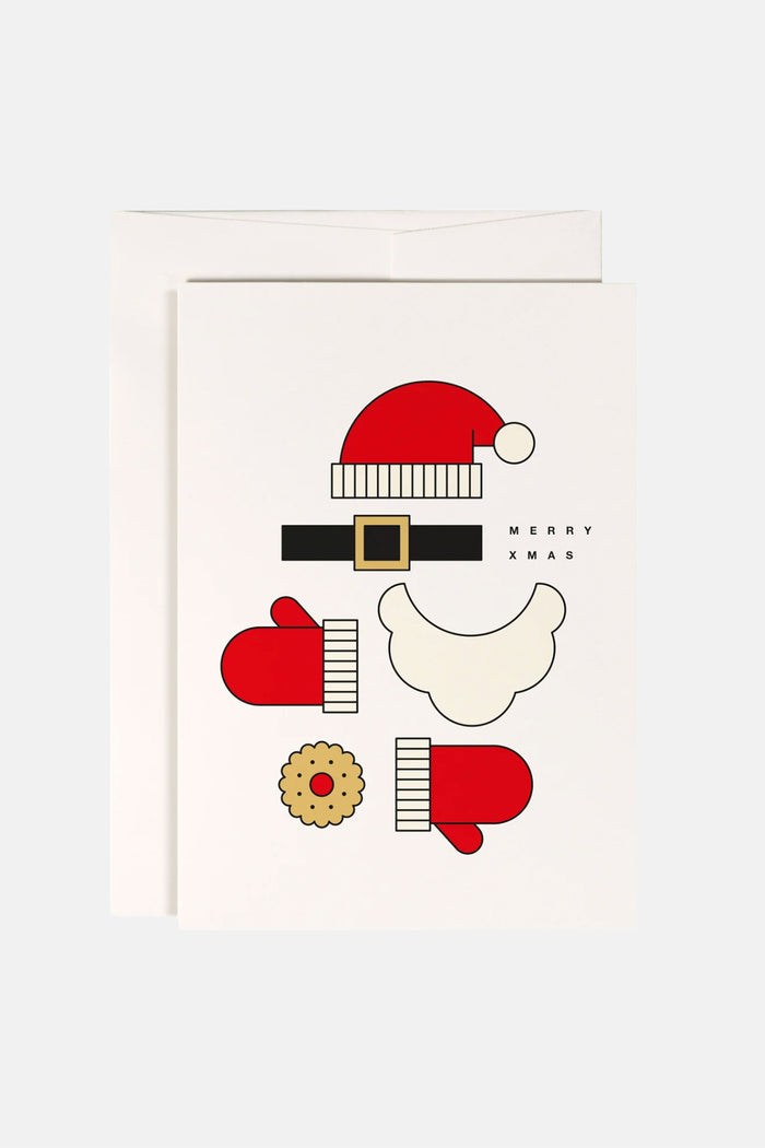 GREETING CARD "NAKED SANTA"