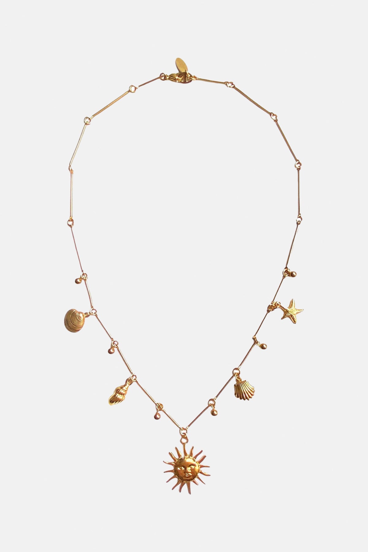 NECKLACE "OCEAN LOVE" GOLD