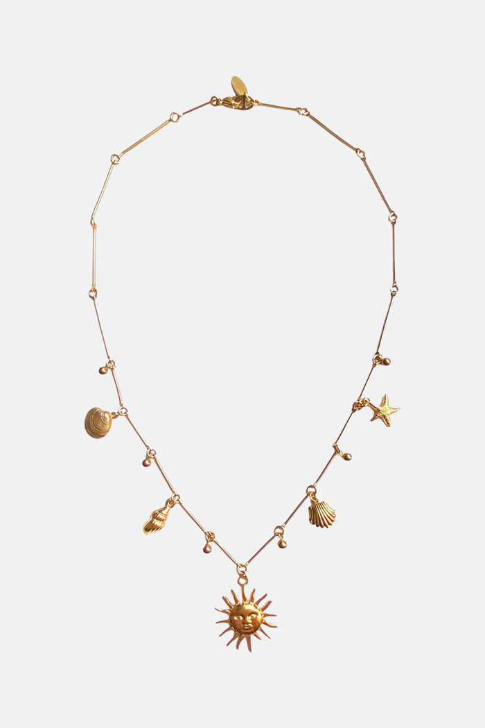 NECKLACE "OCEAN LOVE" GOLD