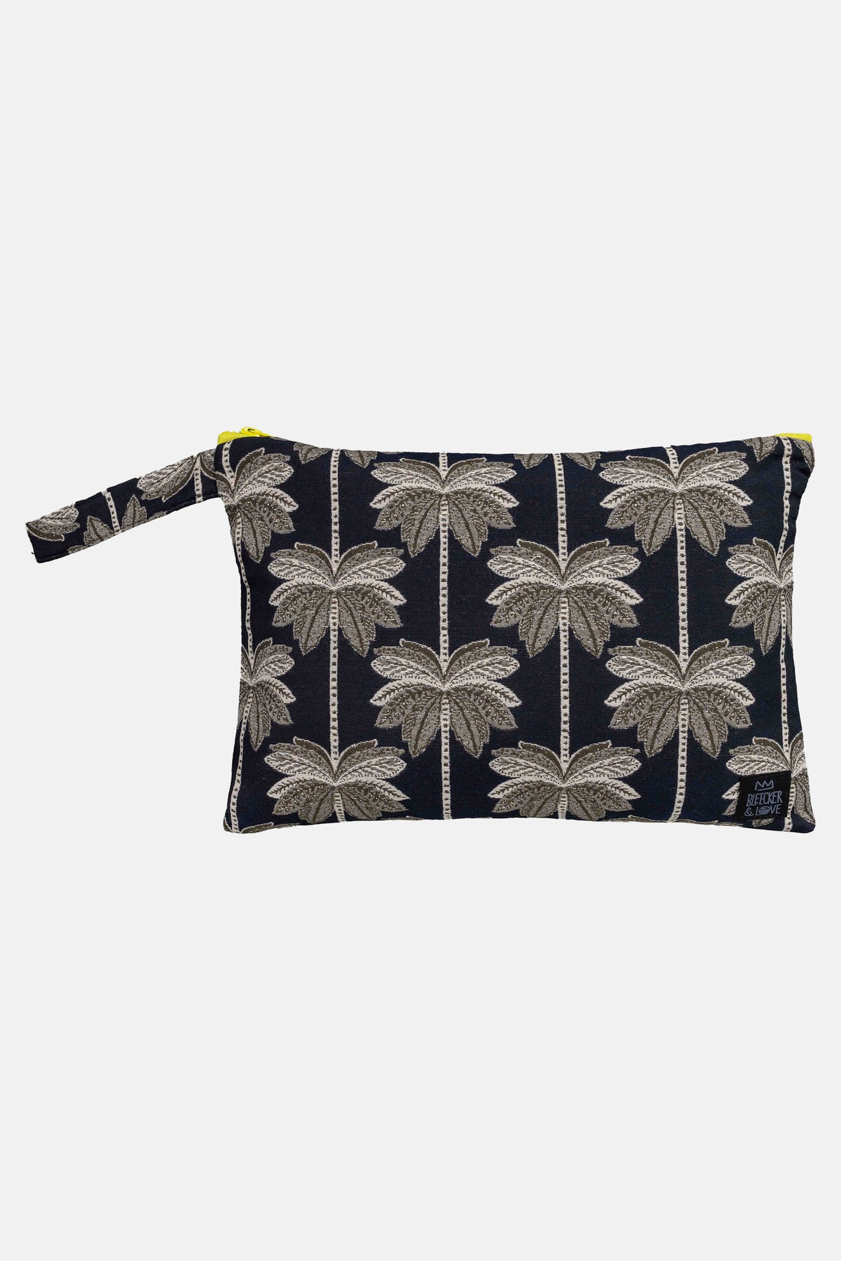 POUCH "OASIS" BLACK/FLUO YELLOW