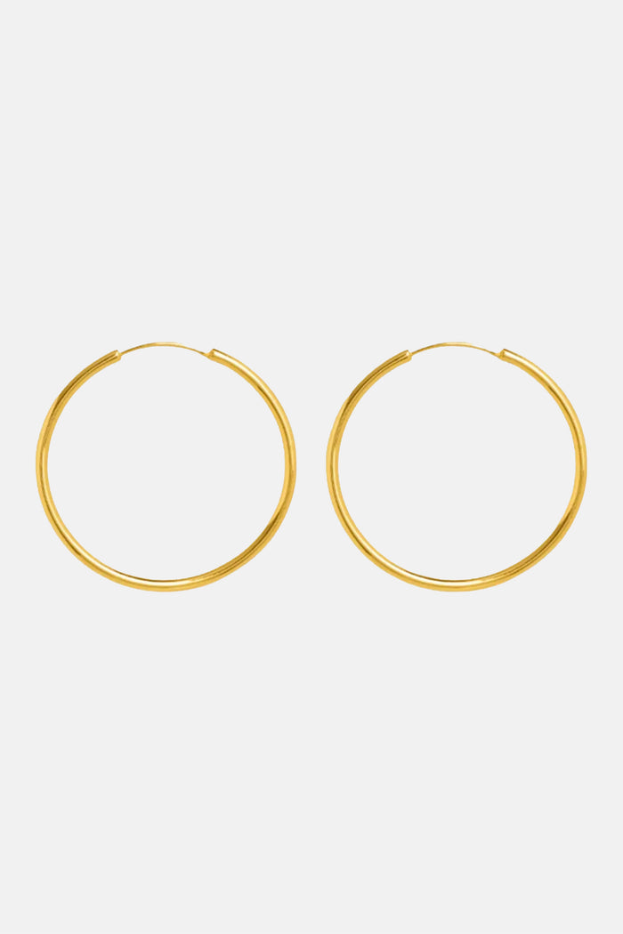 HOOPS "PURE M" GOLD