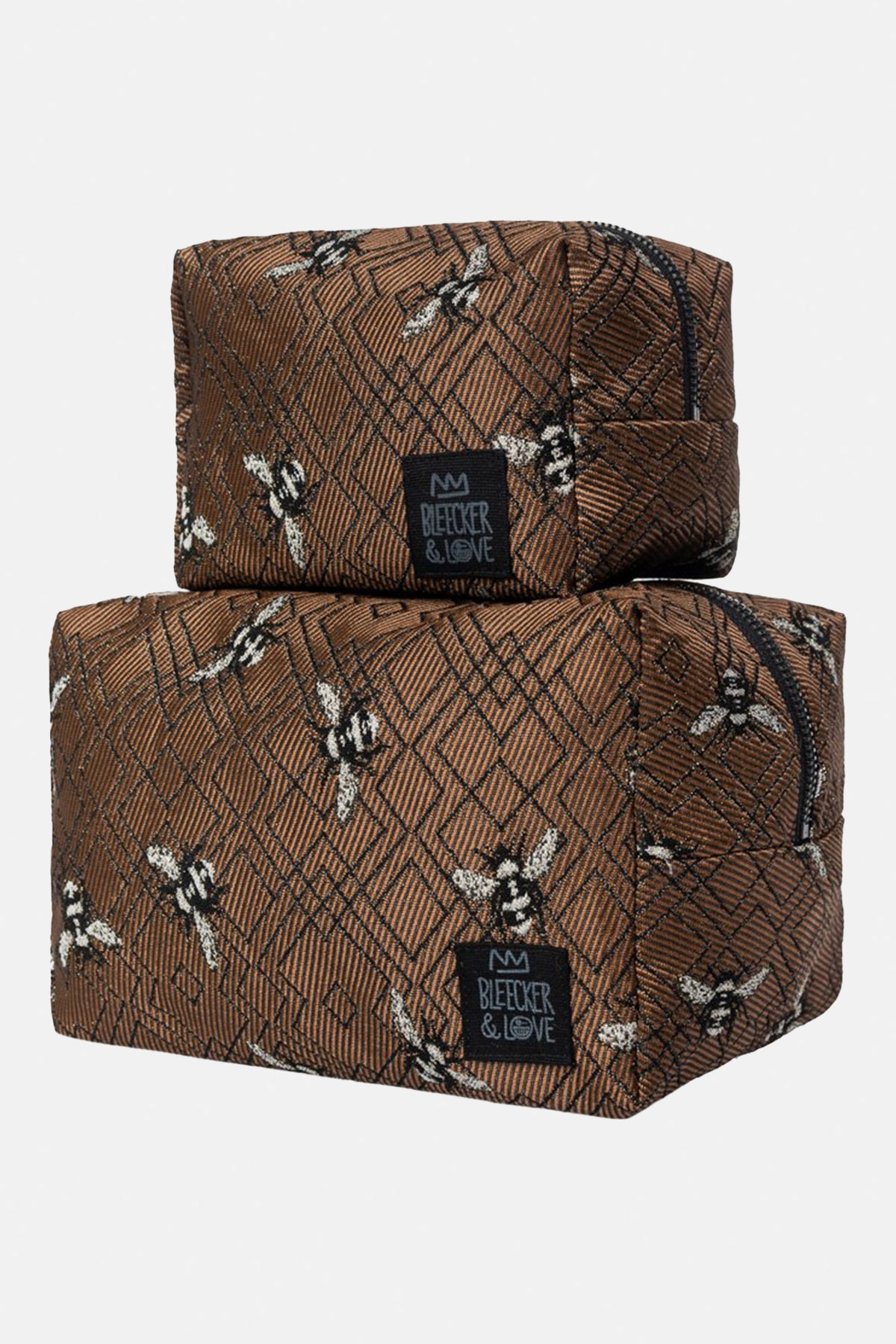 COSMETIC POUCH "QUEEN BEE" COPPER