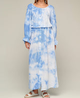 LONG OVERSIZED DRESS "MARBLE"