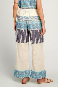 PALAZZO PANTS "KALOMIRA" BLUE