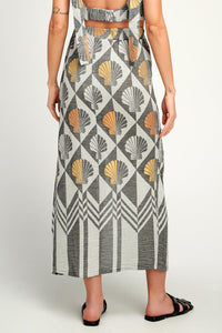 MAXI SKIRT "HERA" MULTICOLOR