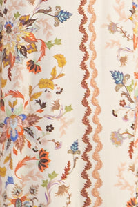 WIDE LEG RAYON PANTS "FOLEGANDROS" MULTICOLOR