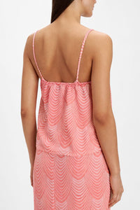 STRAPPY TOP "MERMAID" PINK