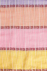 WOVEN STRAPPY TOP "LEROS" MULTICOLOR