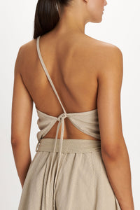 ASYMMETRIC COTTON TOP "IRAKLIA" ROPE