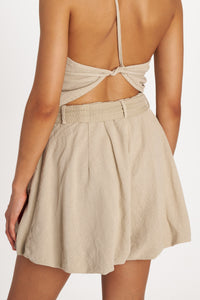 WOVEN COTTON SHORTS "IRAKLIA" ROPE