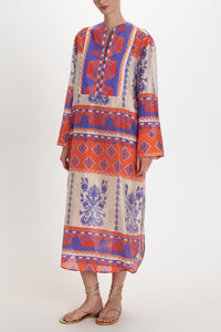 MIDI DRESS "LEFKADA" MULTICOLOR