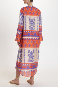 MIDI DRESS "LEFKADA" MULTICOLOR