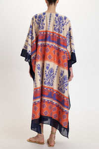 OVERSIZED KAFTAN DRESS "LEFKADA" MULTICOLOR