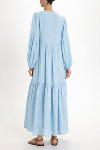 LONG TUNIC DRESS "MALIA" CIEL