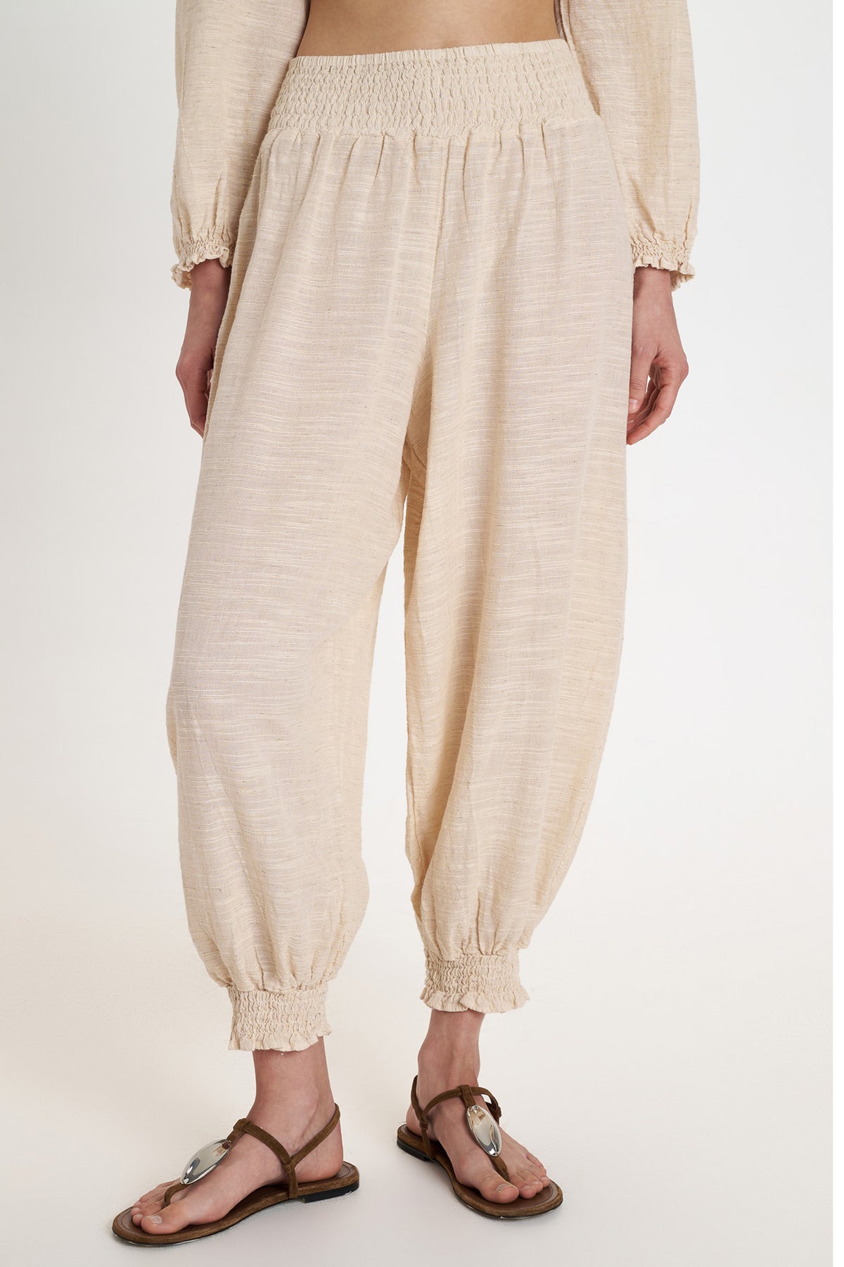 HAREM PANTS "MALIA" BUTTER