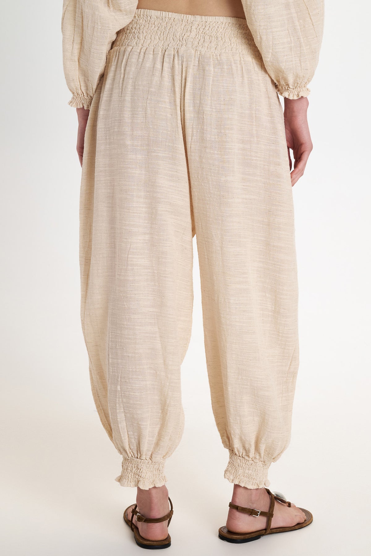 HAREM PANTS "MALIA" BUTTER