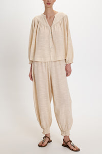 HAREM PANTS "MALIA" BUTTER
