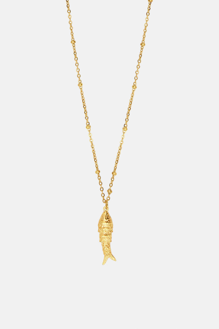 LONG NECKLACE "PSARAKI" GOLD