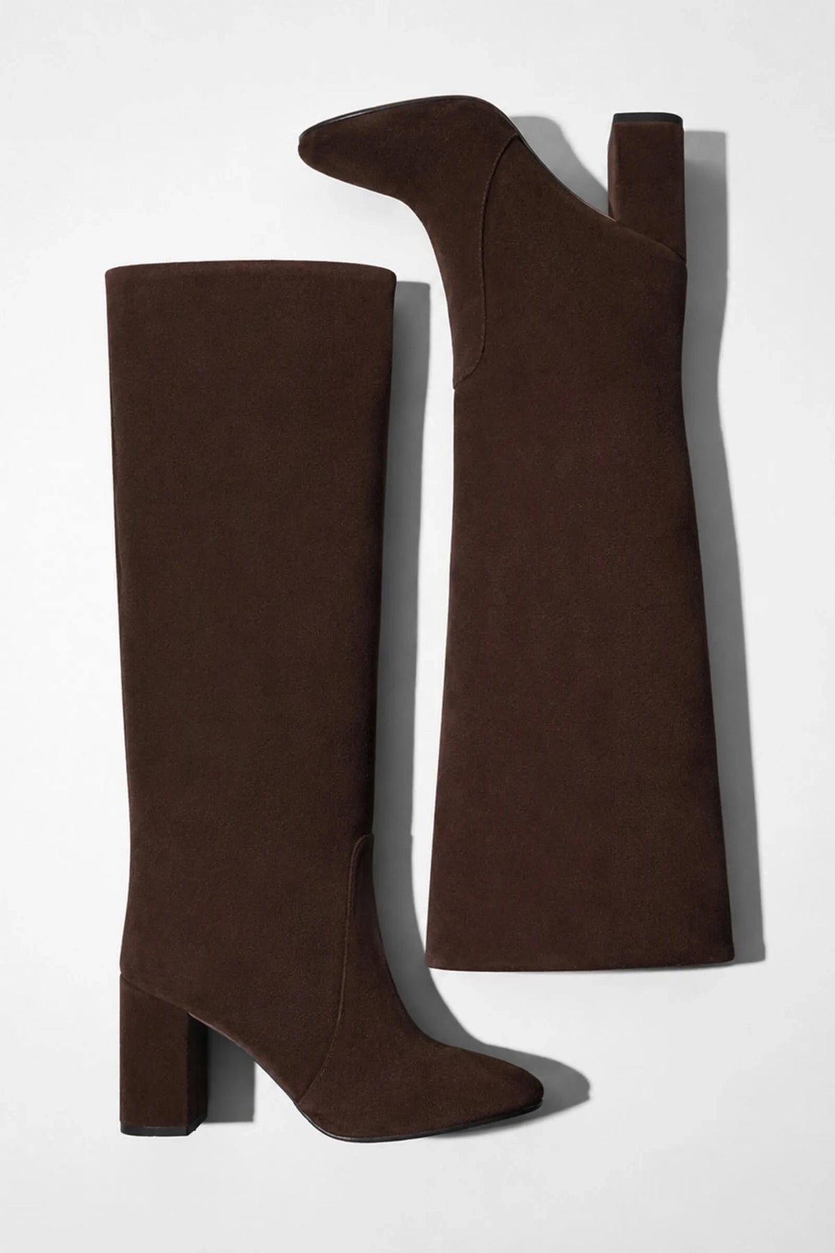 SUEDE BOOTS CHOCOLATE