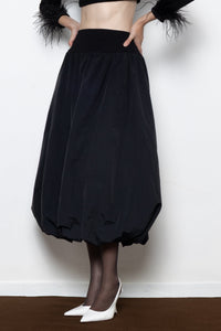 BALLOON SKIRT “ELODIE” BLACK