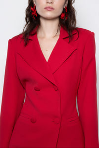 OVERSIZED BLAZER "LUNA" RED
